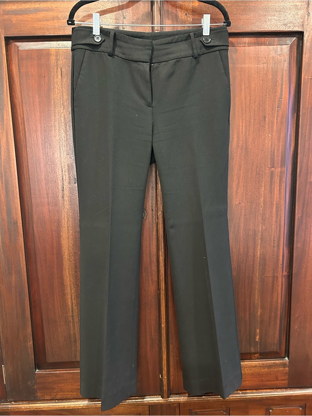 Ann Taylor Black Bootcut Dress Pants